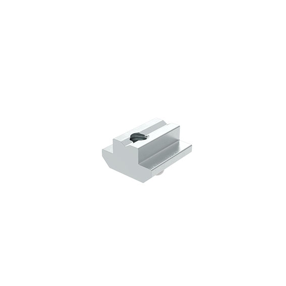 Ecrou de rainure en T 19,5 x 10,6 mm, h.5,1 mm avec bille sur ressort 096030S08 – image du produit