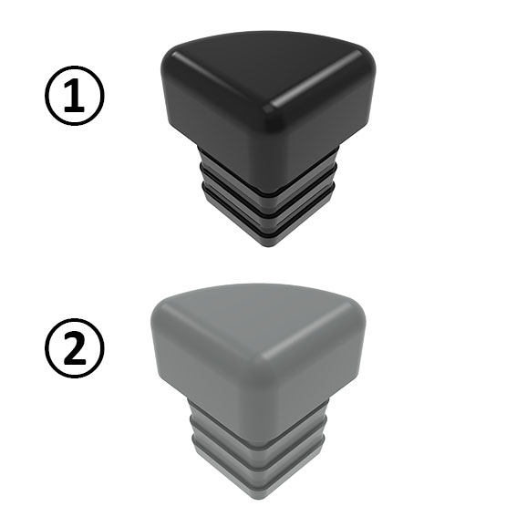 Cover Cap for Corner Protection Profile 40