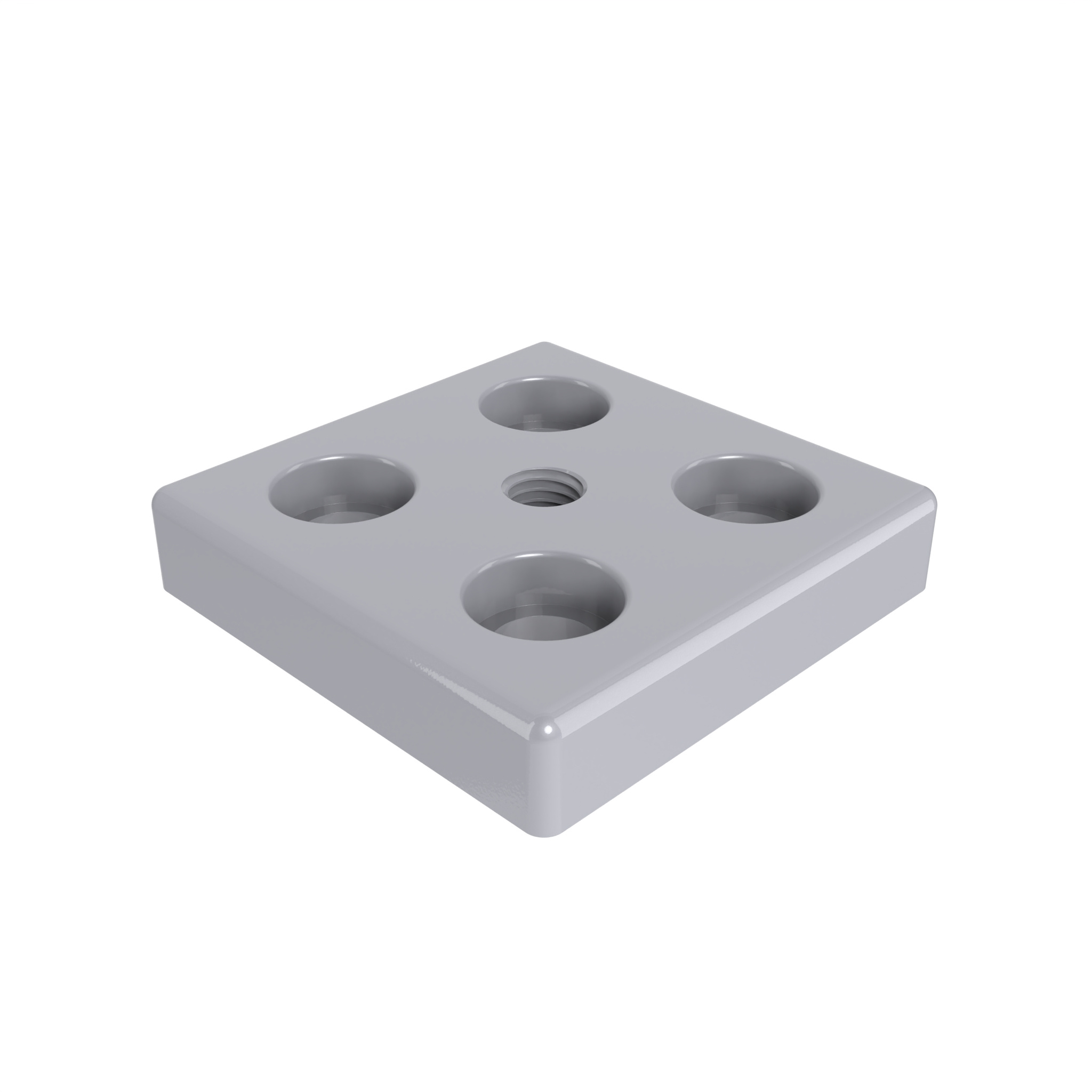 Placa de transporte y base ZN 80 x 80, recubierta en polvo 093T80801212A – imagen del producto