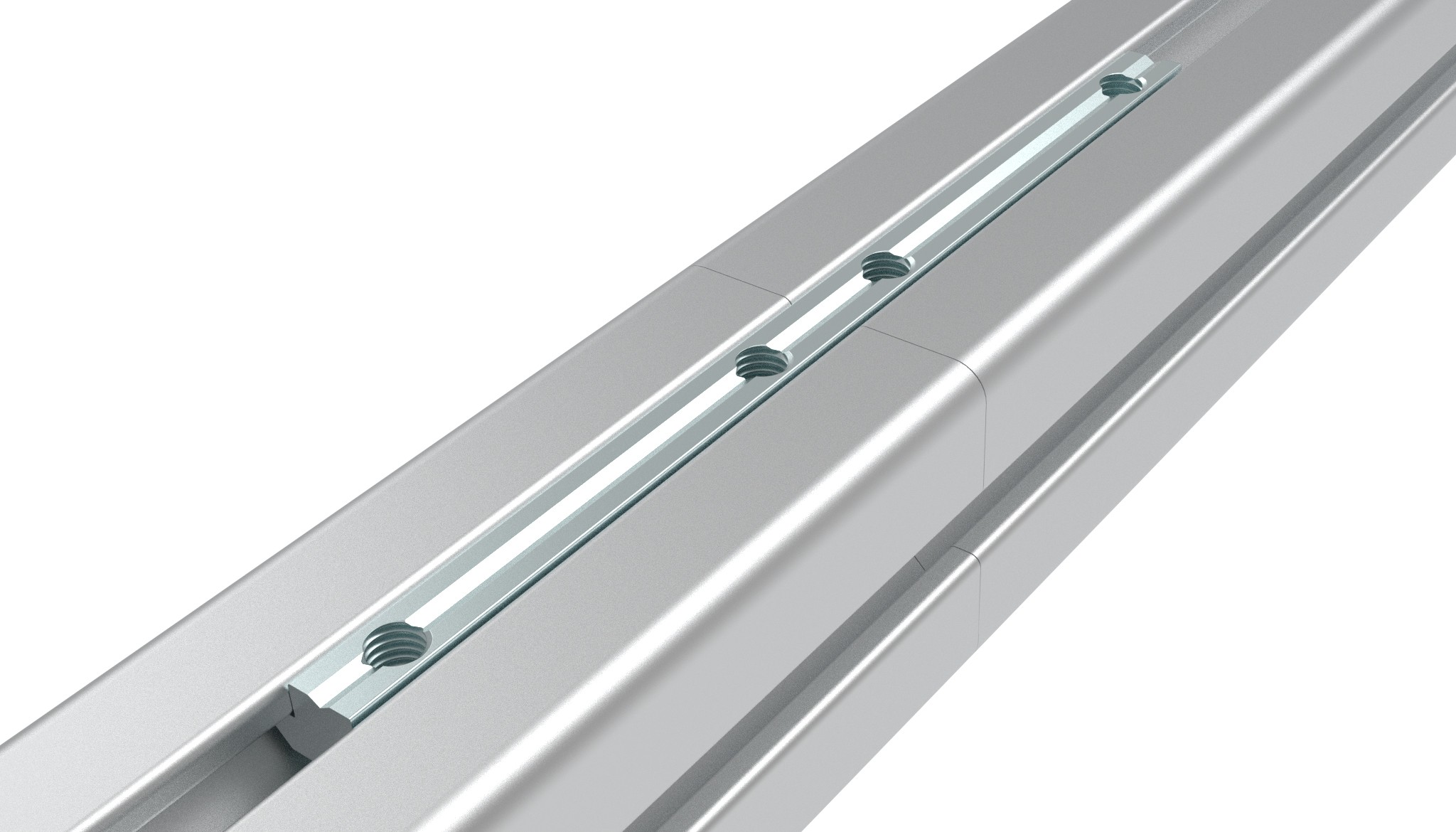 Verbinder für FIFO-Monorail-Schienen