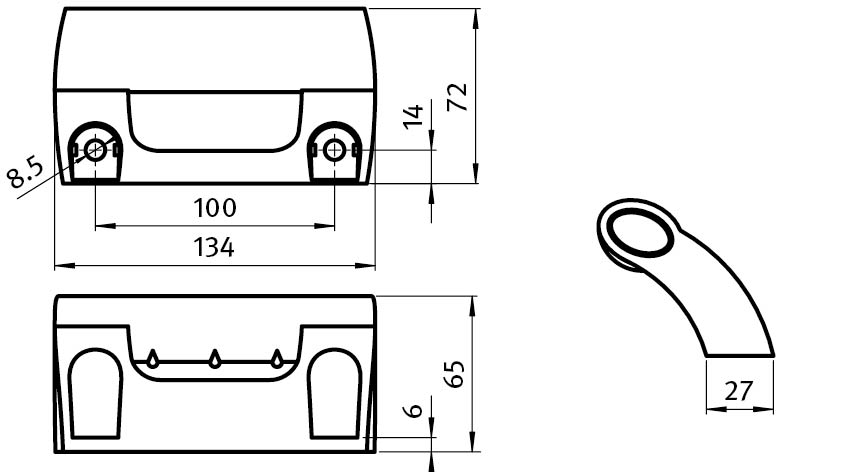 Maschinengriff 135