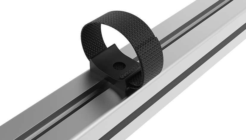 Mounting Hole, Cable Fixation Blocks