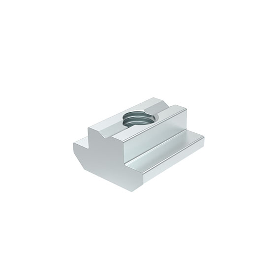 Ecrou de rainure en T 19,5 x 10,6 mm, h.5,1 mm
