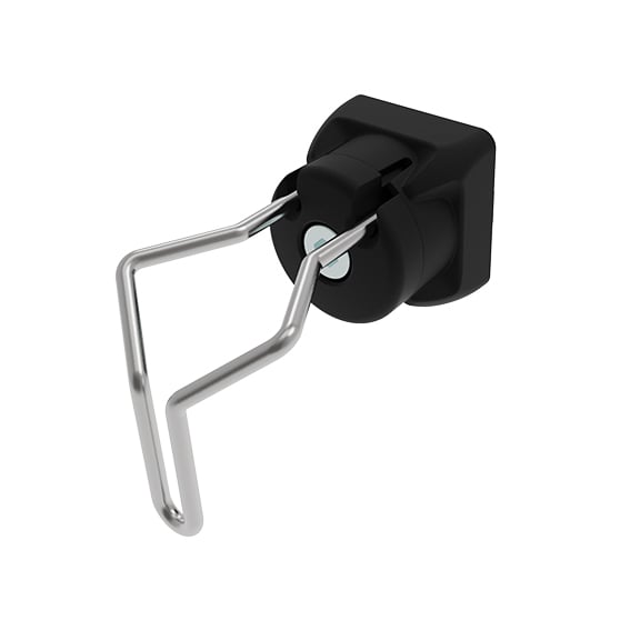 Pince à tissu FX pour profilé 40 / 45, rainure 8 / 10 Pince à tissu FX pour profilé 40 / 45, rainure 8 / 10