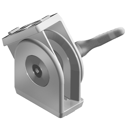 Pivot Joint 38 x 76 - 1.5" x 3" with Locking Lever