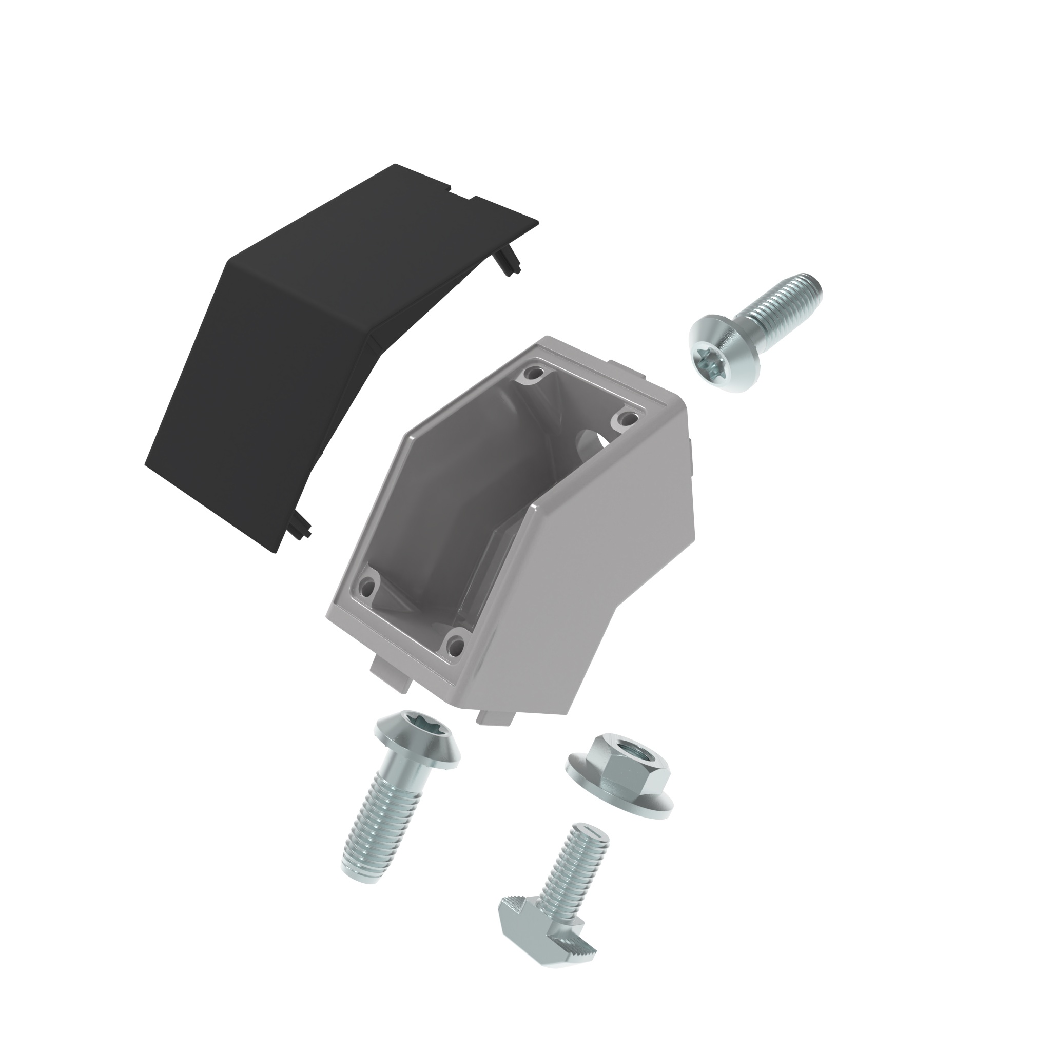 Angle Connector B 40, 45° (Set) 093WS40345N10S03 – imagen del producto