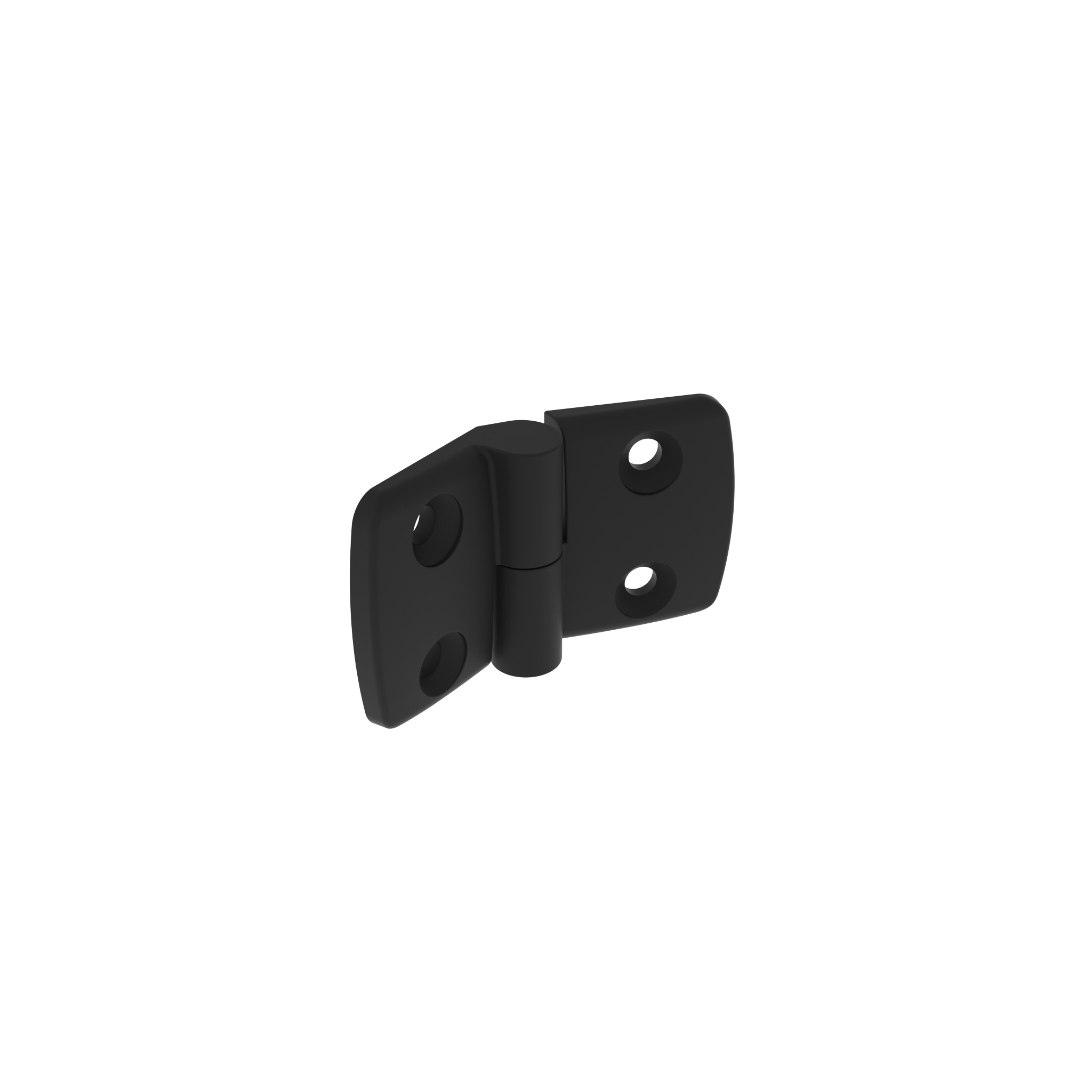 Bisagra combinada de plástico 45, desmontable, negro 095K4540R00 – imagen del producto