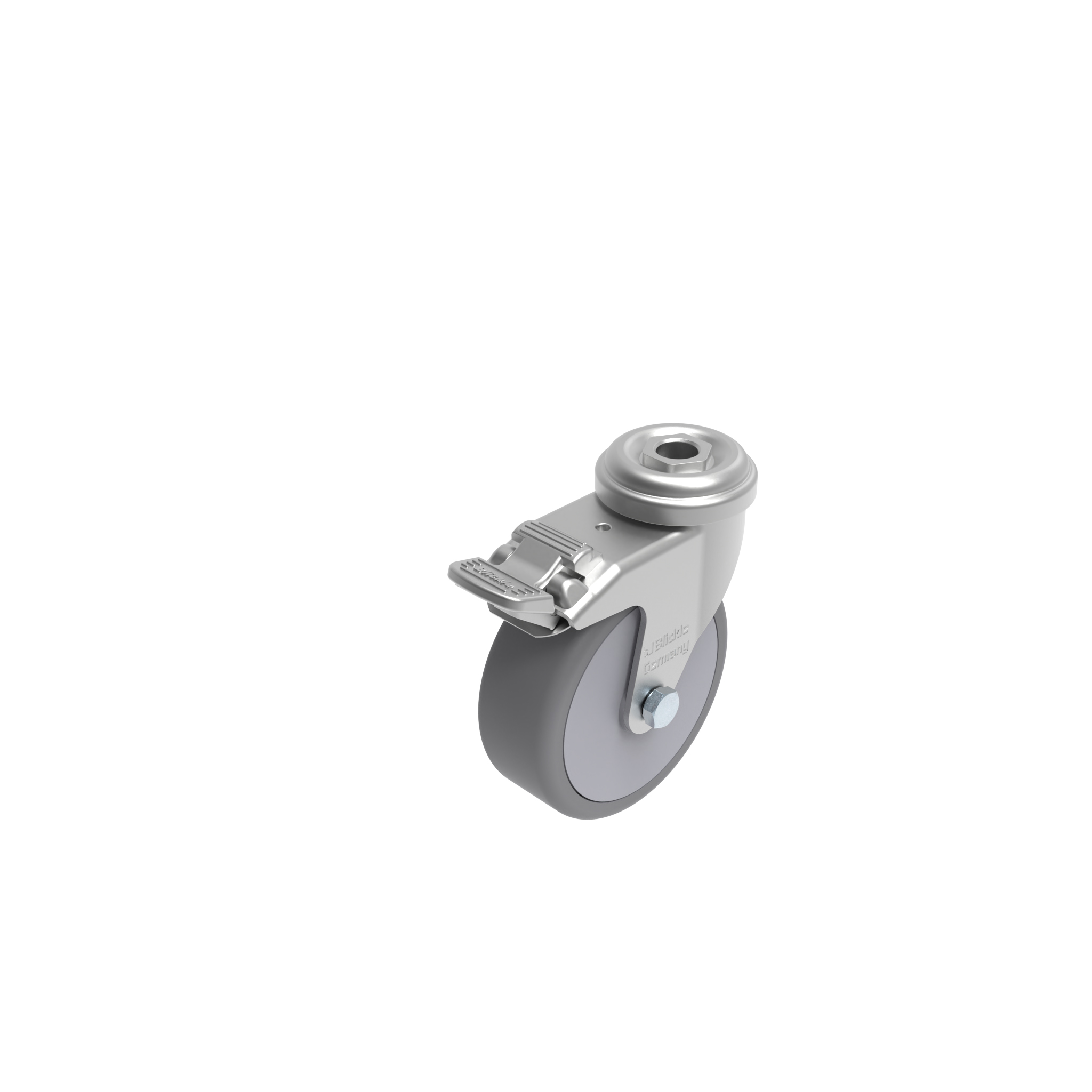 Roulette pivotante Ø75 verrouillable 098S075TDN – image du produit