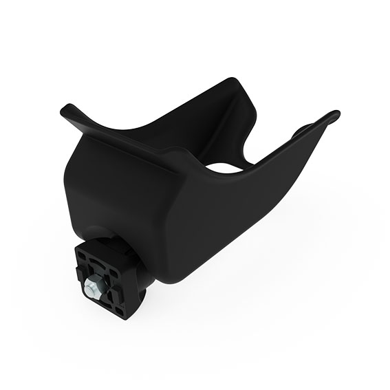 Packband-Handabroller Halter FX für Profil 40 / 45, Nut 8 / 10