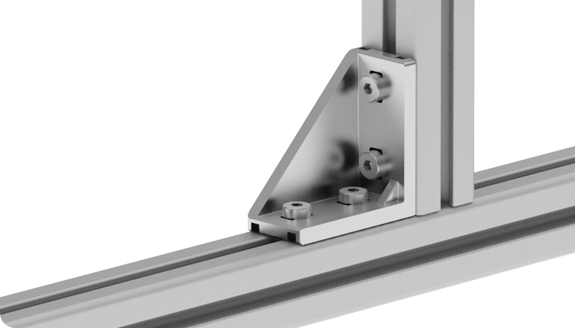 Equerre Alu 20/40 – exemple d'application