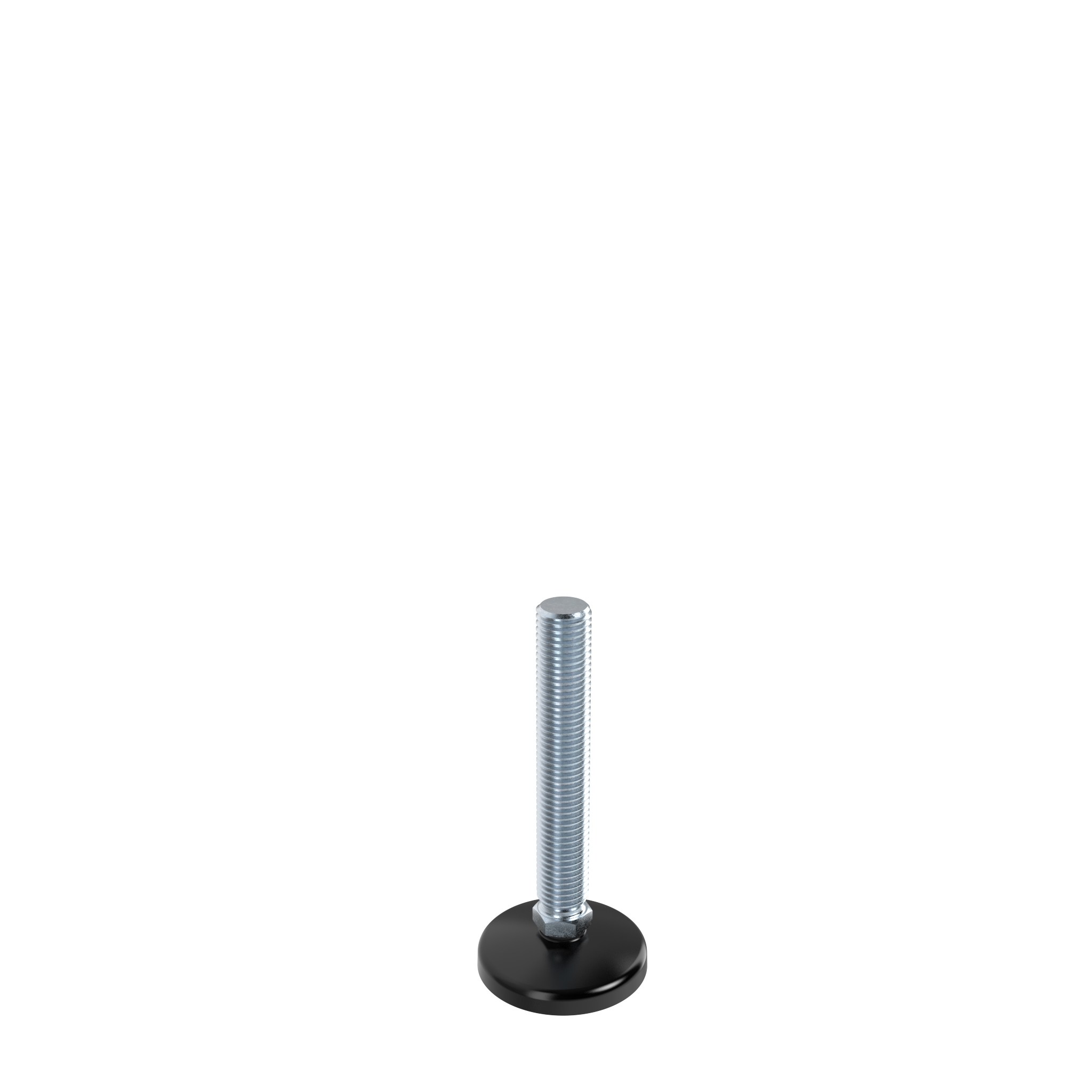 Gelenkstellfuß, ZN / ST - Kugel 15 9D080ZS24150M – Produktabbildung