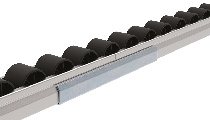 Connecteur rail à galets XST (kit) – exemple d'application