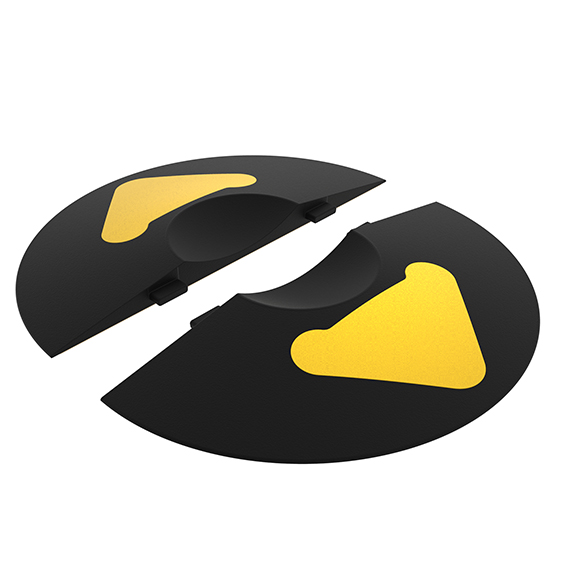 Endkappe für Parkschiene hoch - hoch (Set)