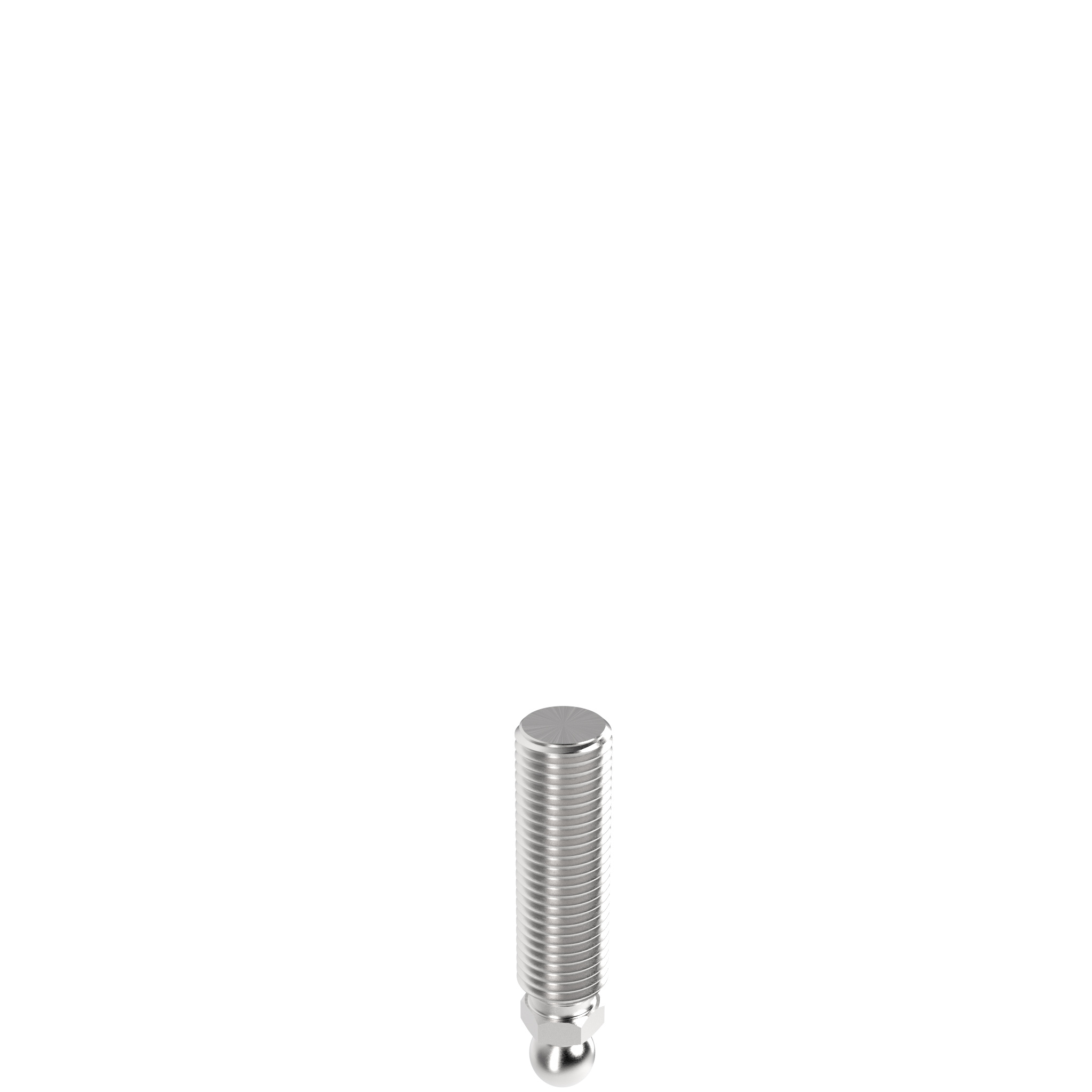 Tige filetée acier inox pour pieds rotulé, rotule 22 098CM30100E – image du produit