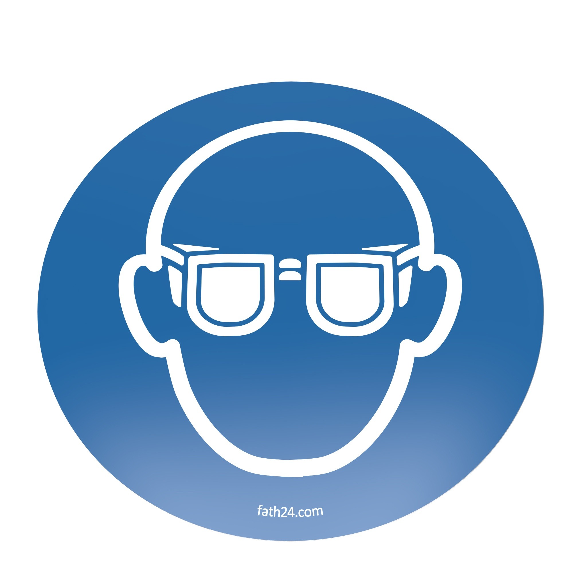 Safety Glasses Required Floor Sign 0203SM05 – product image