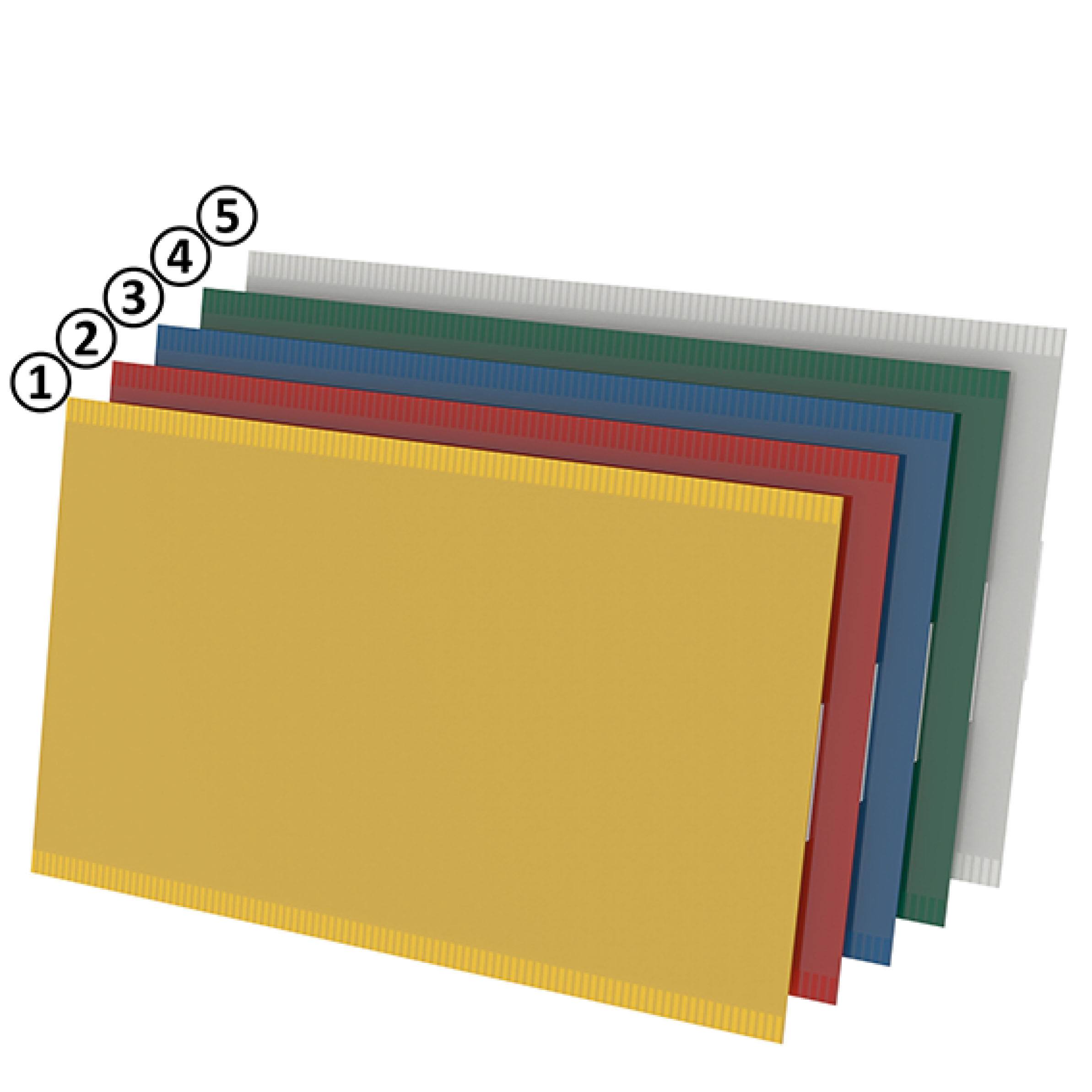 Seitlich offene magnetische Etikettenhülle 60 – Produktabbildung