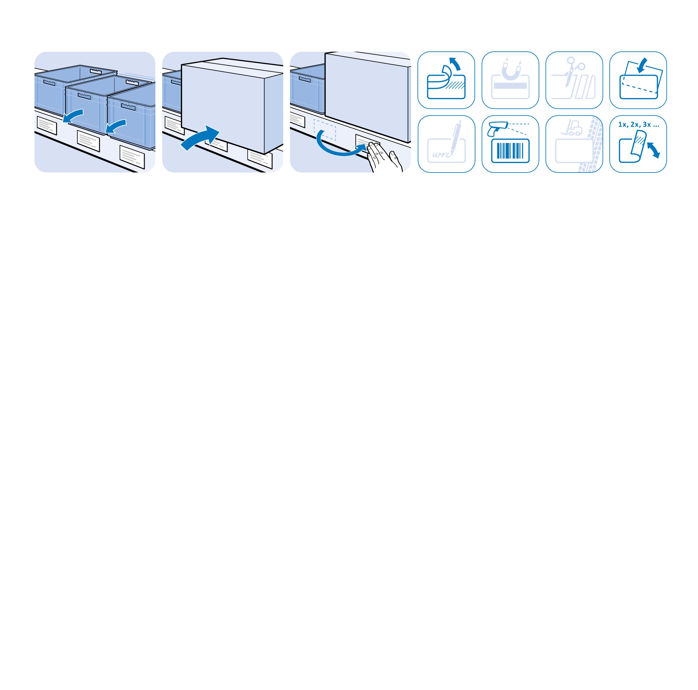 Self-adhesive Label Holder 20 - 0.8"
