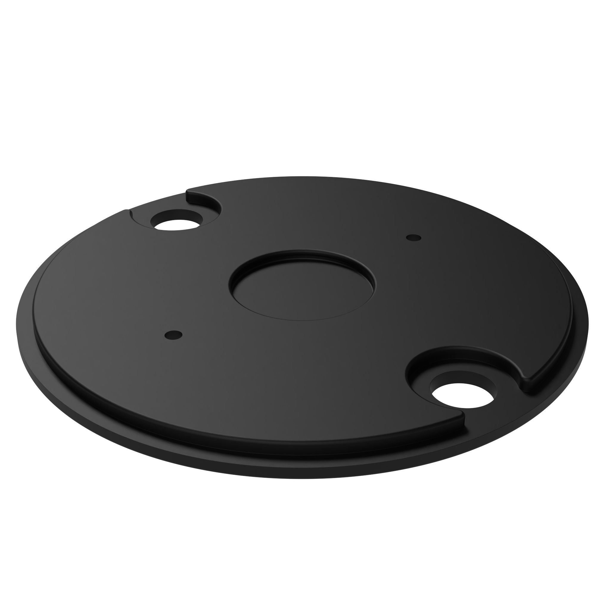 Placa antideslizante para patas pivotantes de uso rudo 098AG175B – imagen del producto