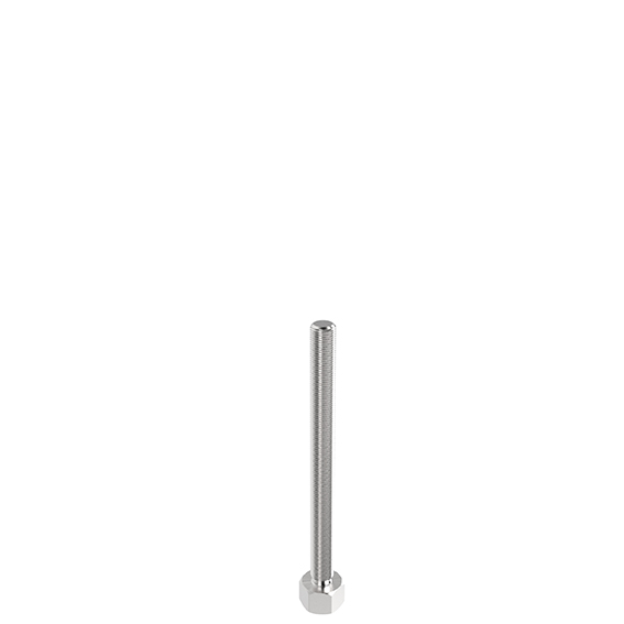 Tige filetée UNC acier inox pour pieds pivots 098AU1/2-6E – image du produit