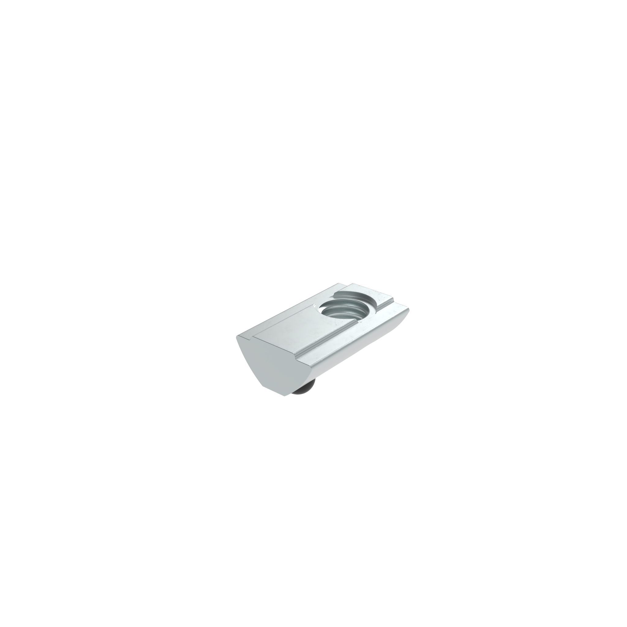 Roll-in T-slot Nut 13.5 x 7.2 mm with Spring Loaded Ball 096028CB – product image
