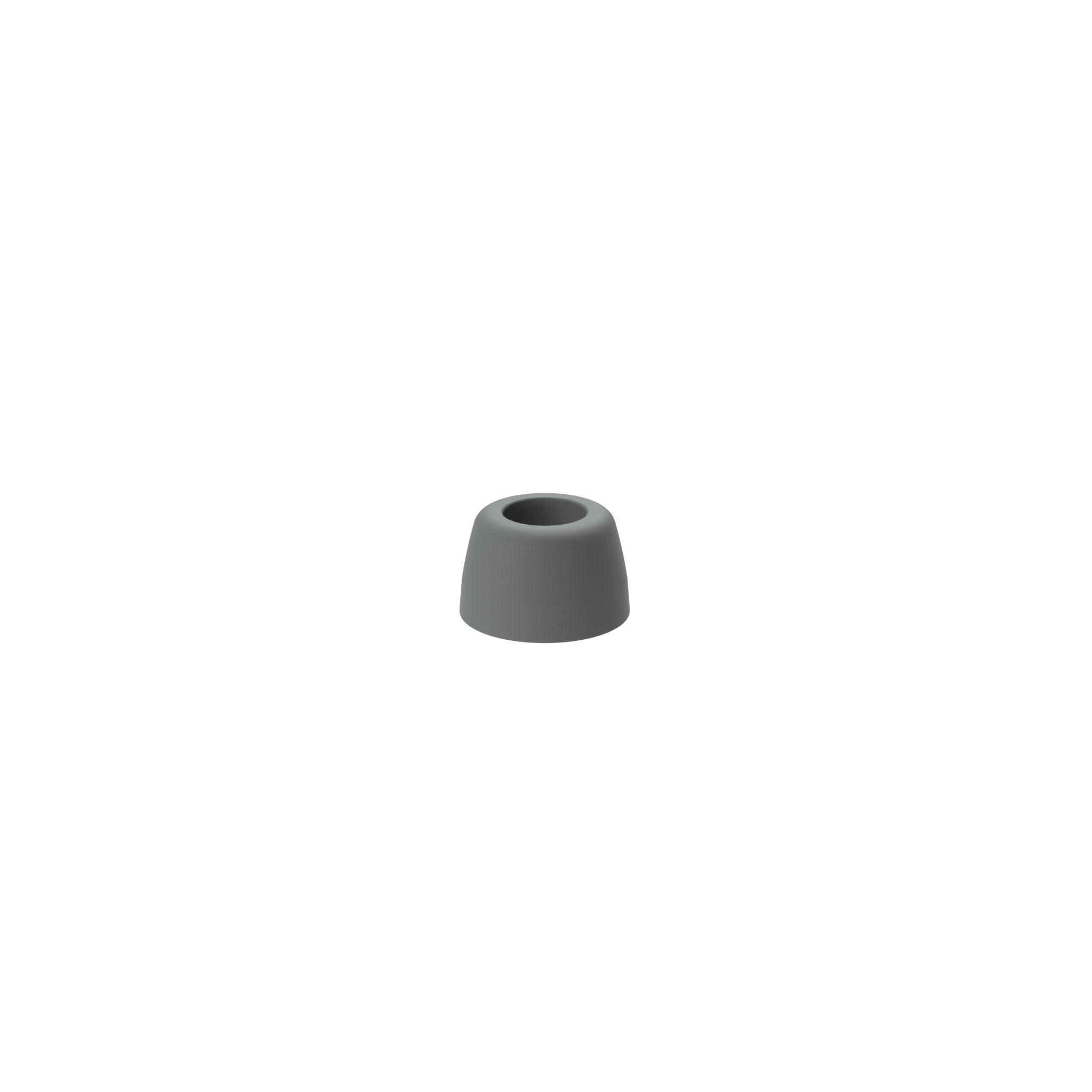 Base PA pour pieds à rotule, rotule 15, gris 098D030KS04 – image du produit