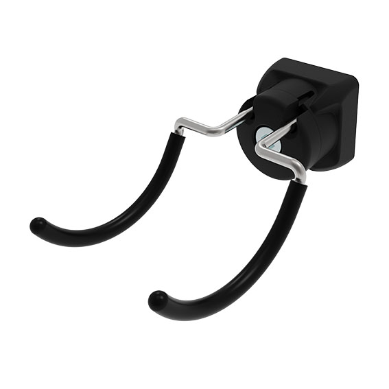 Werkzeug-Doppelhaken FX R35 - 67, gummiert für Profile 40 / 45, Nut 8 / 10 Werkzeug-Doppelhaken FX R35 - 67, gummiert für Profile 40 / 45, Nut 8 / 10
