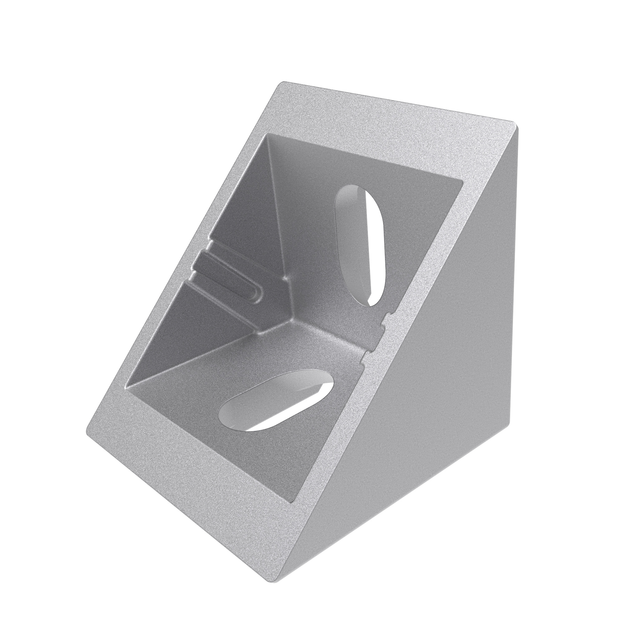 Zinc Connection Angle 40 flat