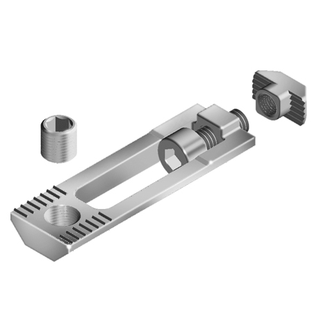 Connecteur orthogonal sans usinage I, rainure 8 (Kit) – image du produit