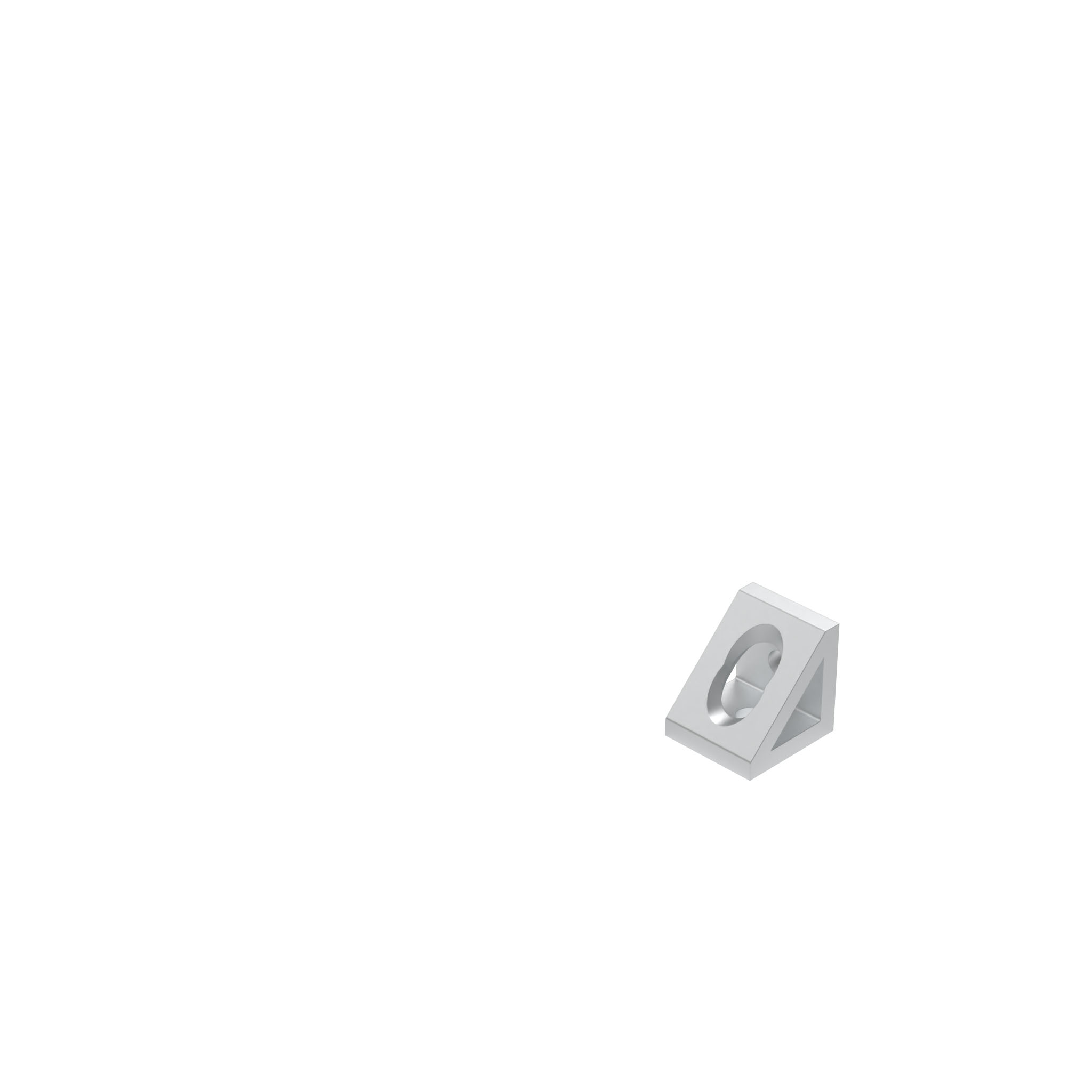 Equerre extrudé AL 2 orifice, simple 093W8303N08 – image du produit