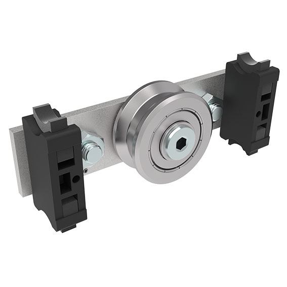 Lagersatz Rolle Welle Ø 14 für C-Schlittenprofil I (Set) – Produktabbildung