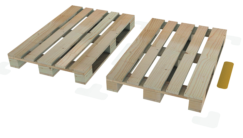 Bodenmarkierungsformen