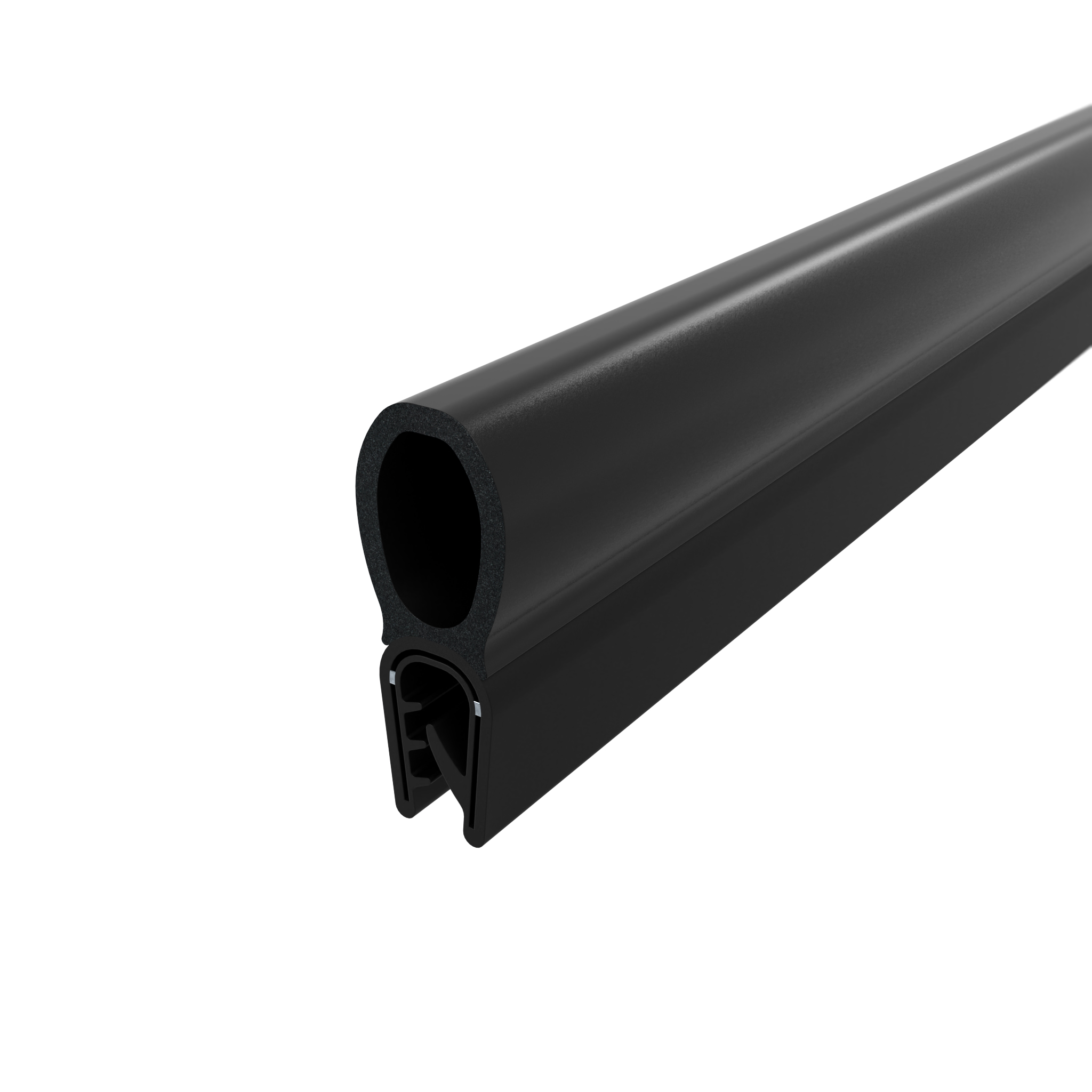 Perfil de junta para montaje a presión 13.2 x 35