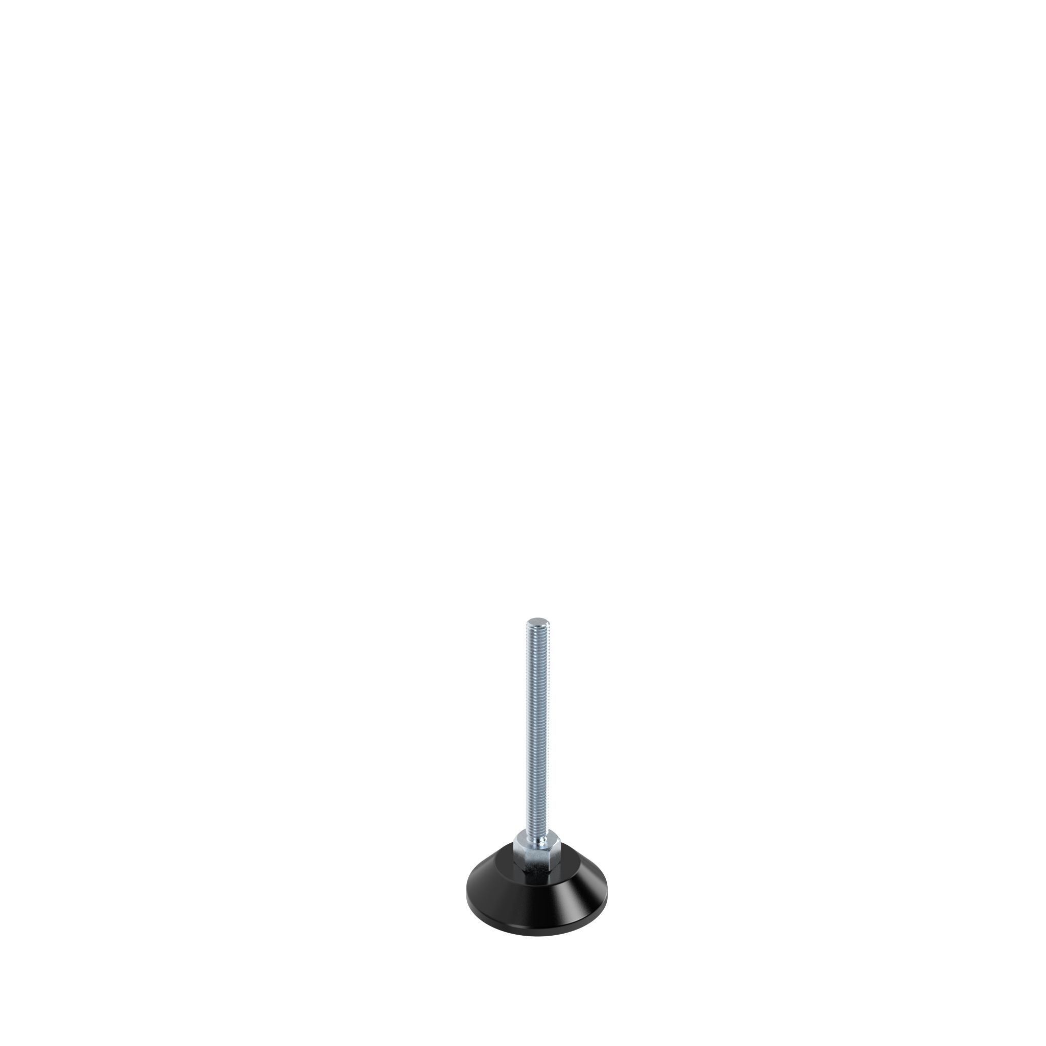Pied pivot trapézoïdal, ZN / acier 9AI080ZS12125M – image du produit