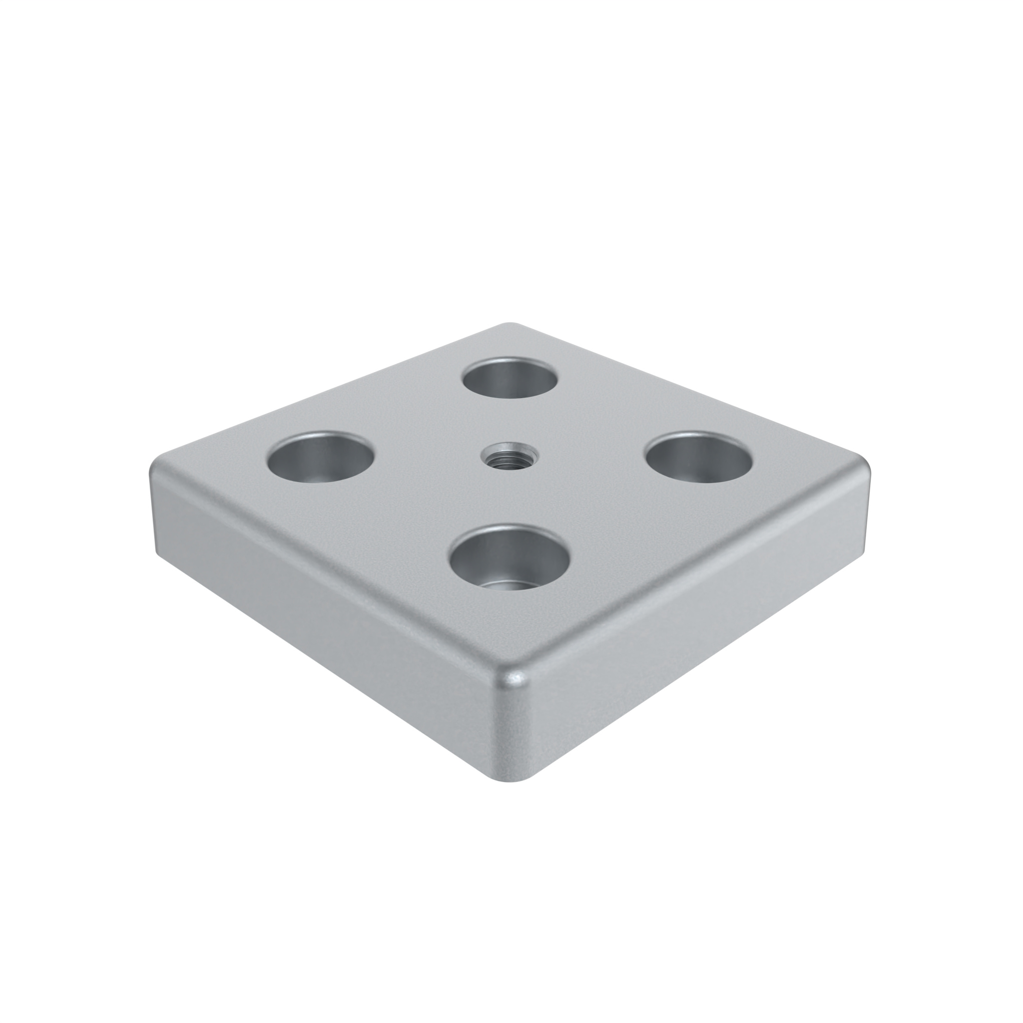 Transport- und Fußplatte ZN 80 x 80, blank 093T80800808R – Produktabbildung