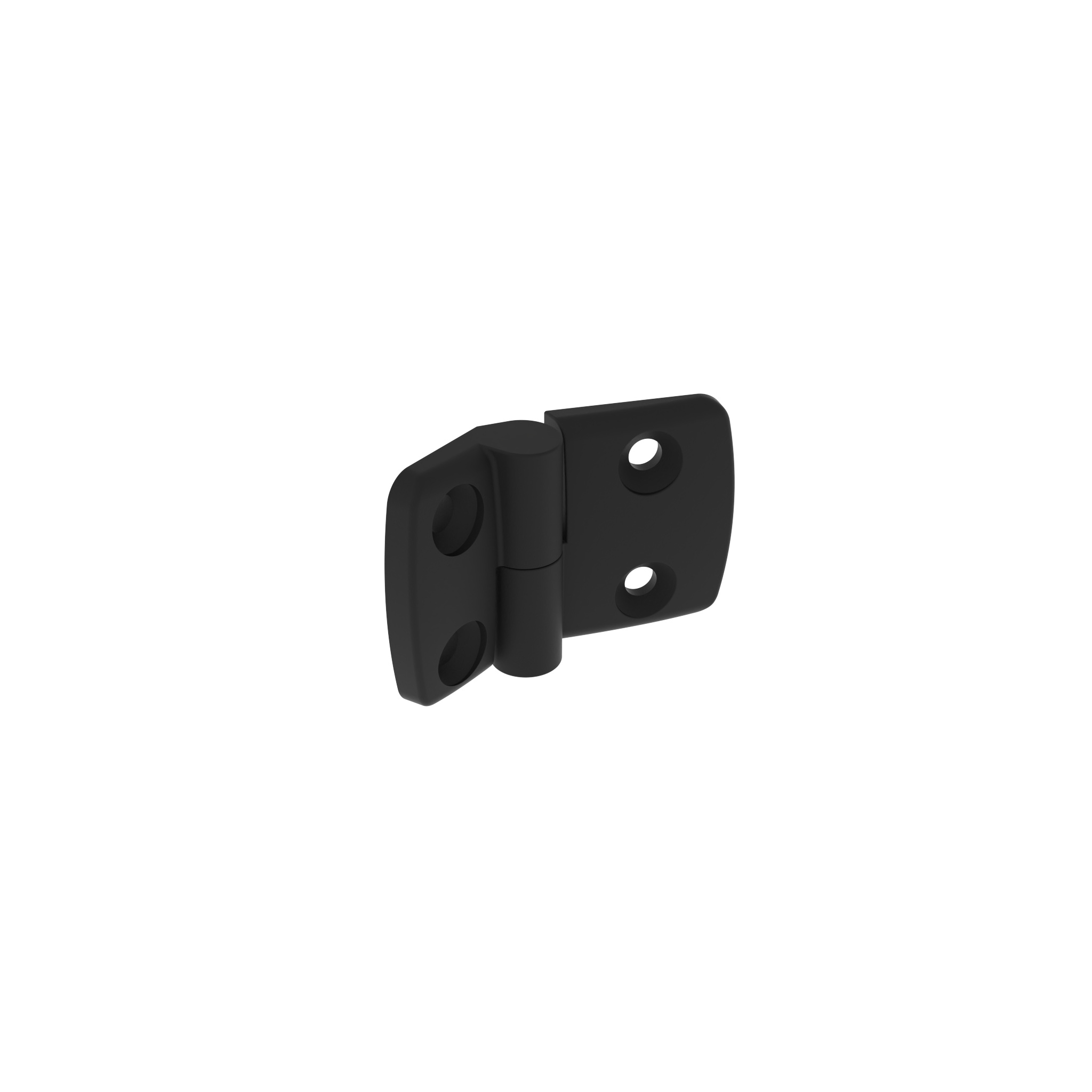 Bisagra combinada de plástico 45, desmontable, negro 095K4530R00 – imagen del producto
