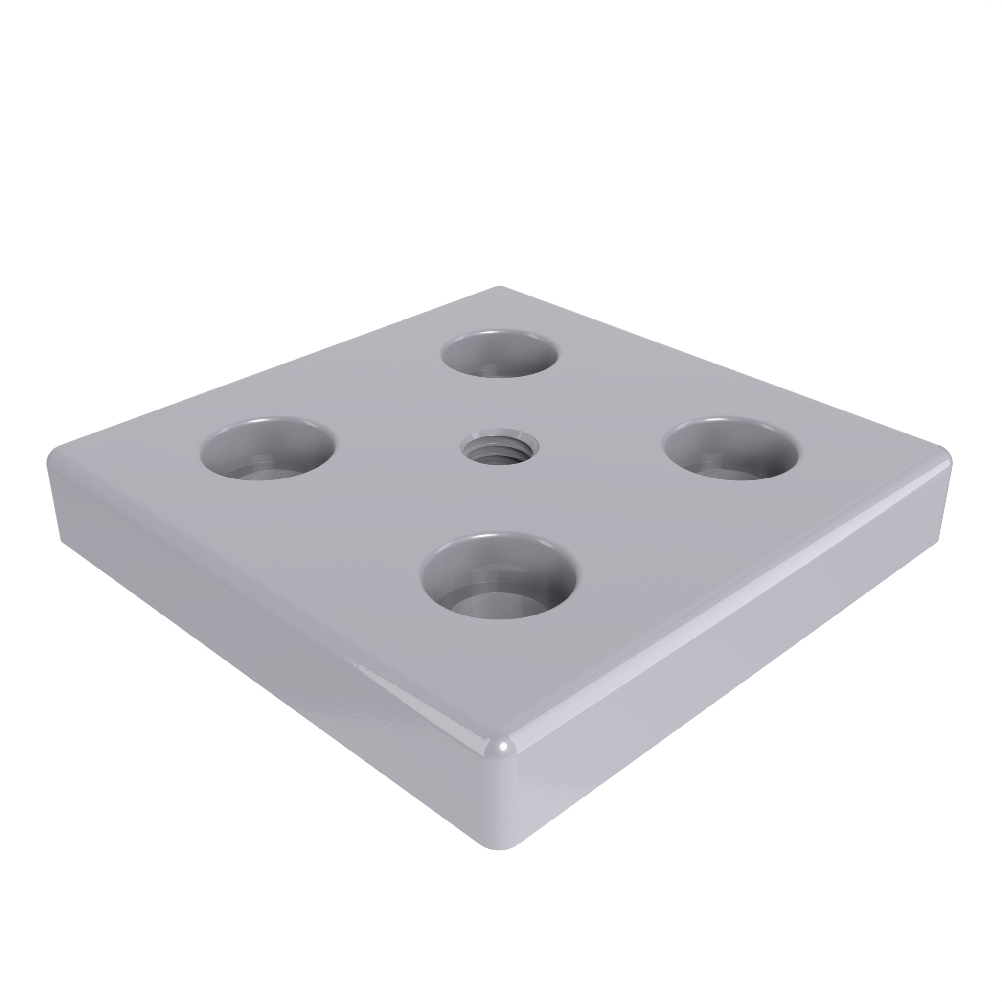 Placa de transporte y base ZN 100 x 100, recubierta en polvo 093T1001001212A – imagen del producto