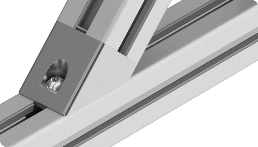 Angle Connector 45, 45°