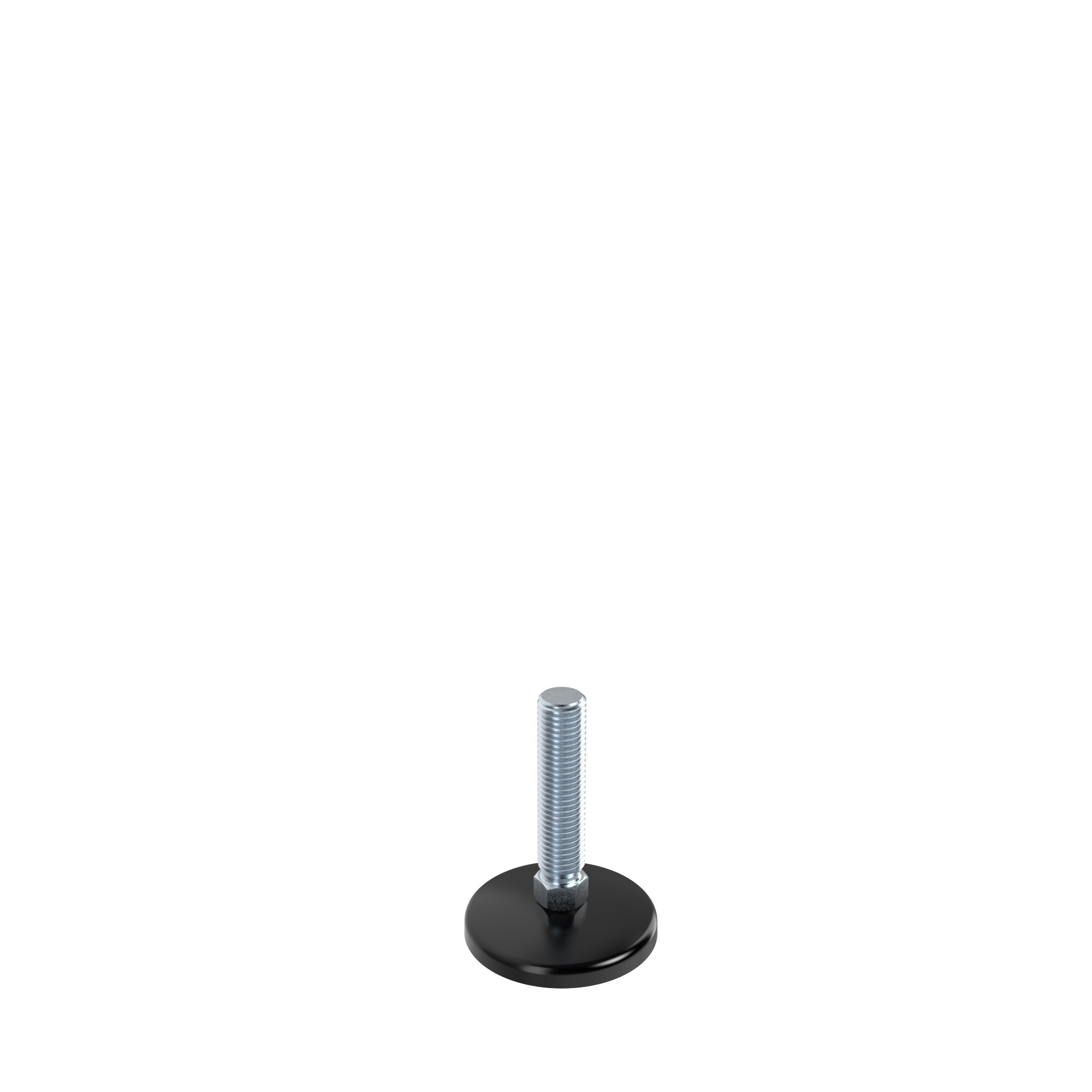 Fester Stellfuß, ZN / ST 9A100ZS24100M – Produktabbildung