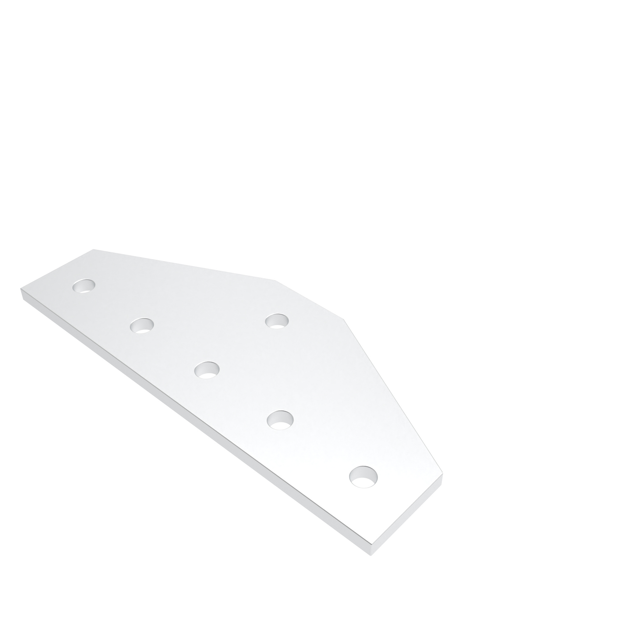 ECO Connection Plate AL T 6 Hole, 1 Slot Version 093EVT76190 – imagen del producto