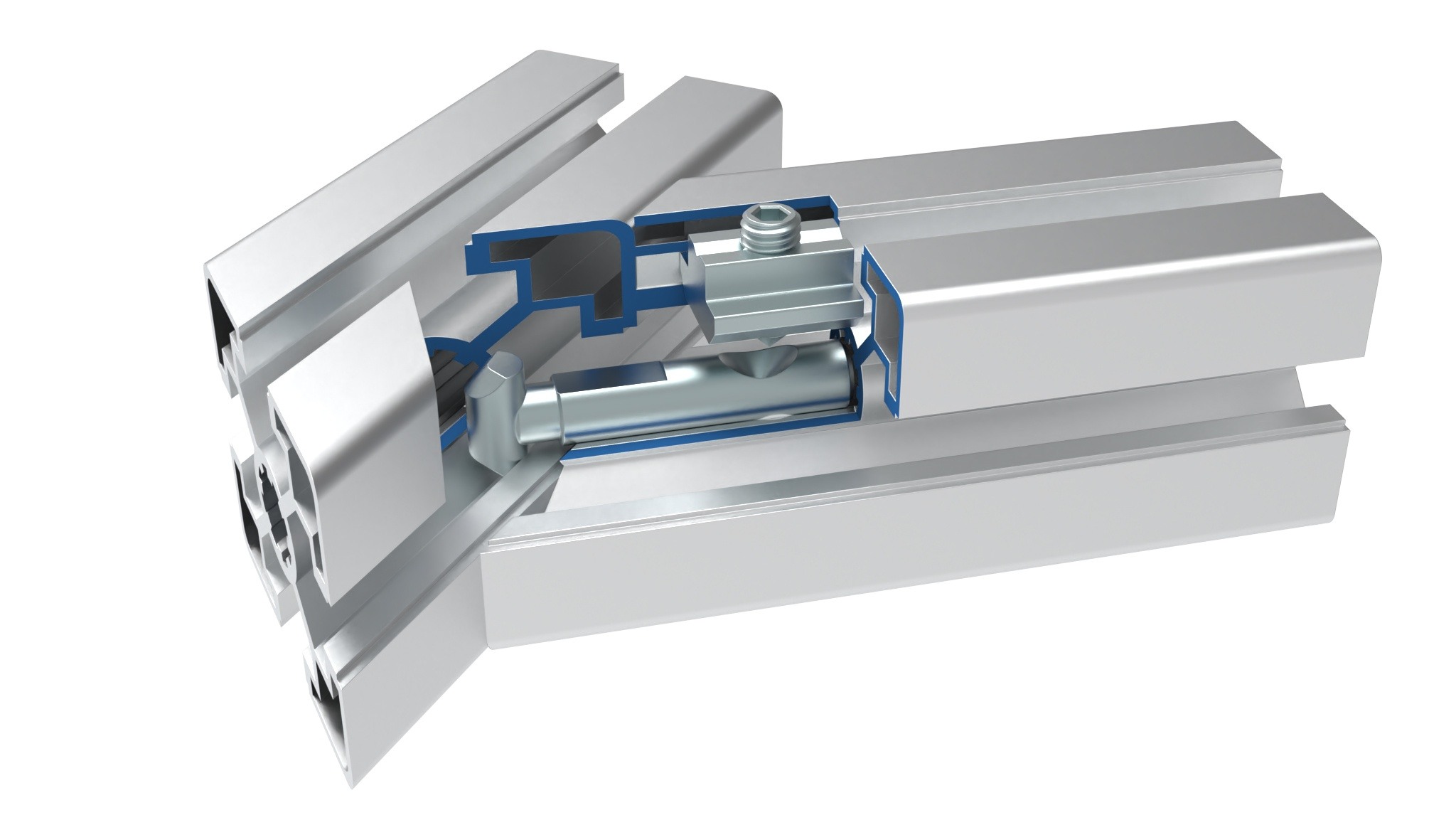 Miter Connector B 45°-90°, Slot 10