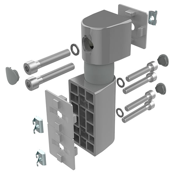 Friktionsgelenk M90L für Systemarm (Set) – Produktabbildung