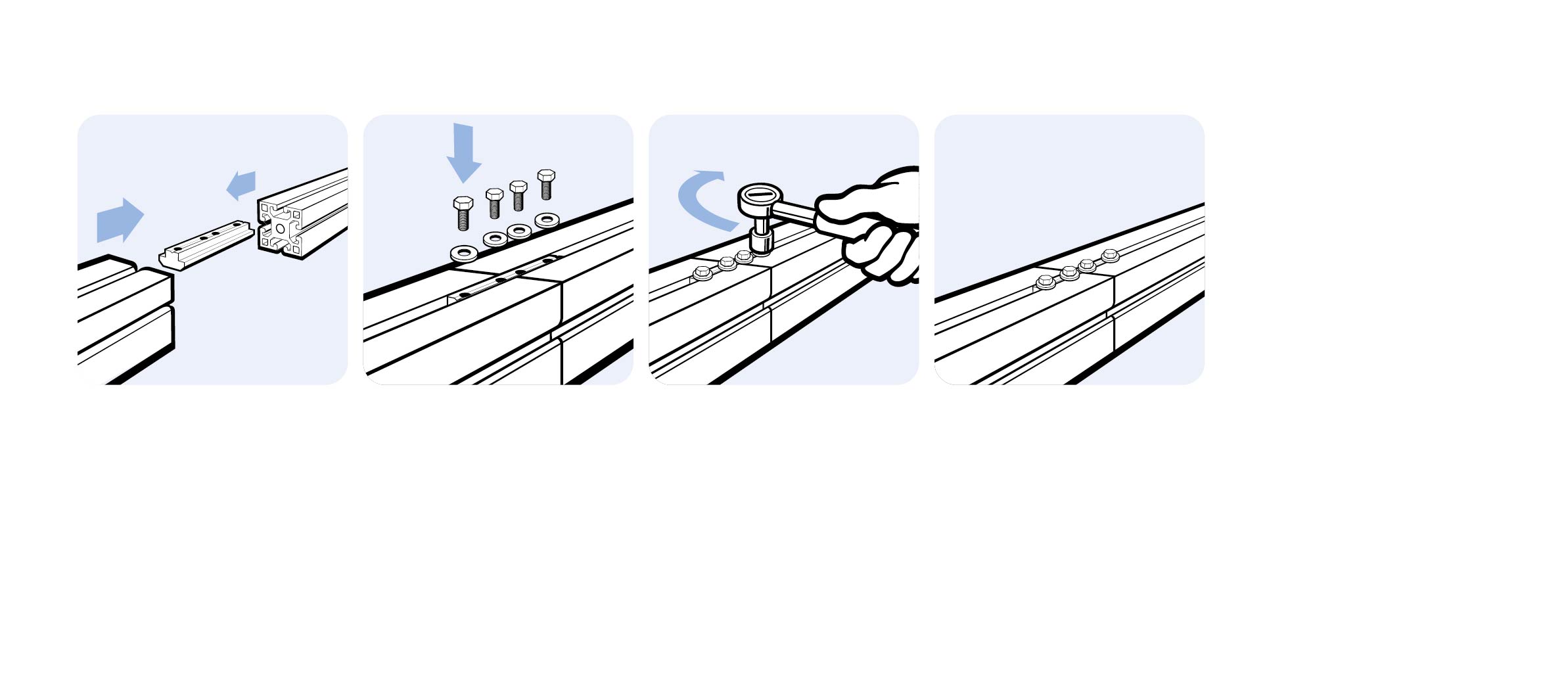 Connecting Strip 180 B, Slot 8