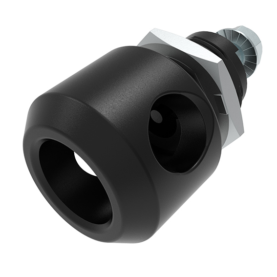 Padlock Compatible Quarter Turn Lock 22.5 / 22, ZN Black