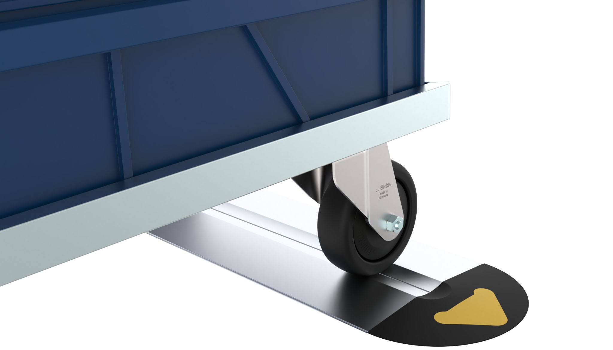 End Cap for Parking Rail Flat - Flat (Set)