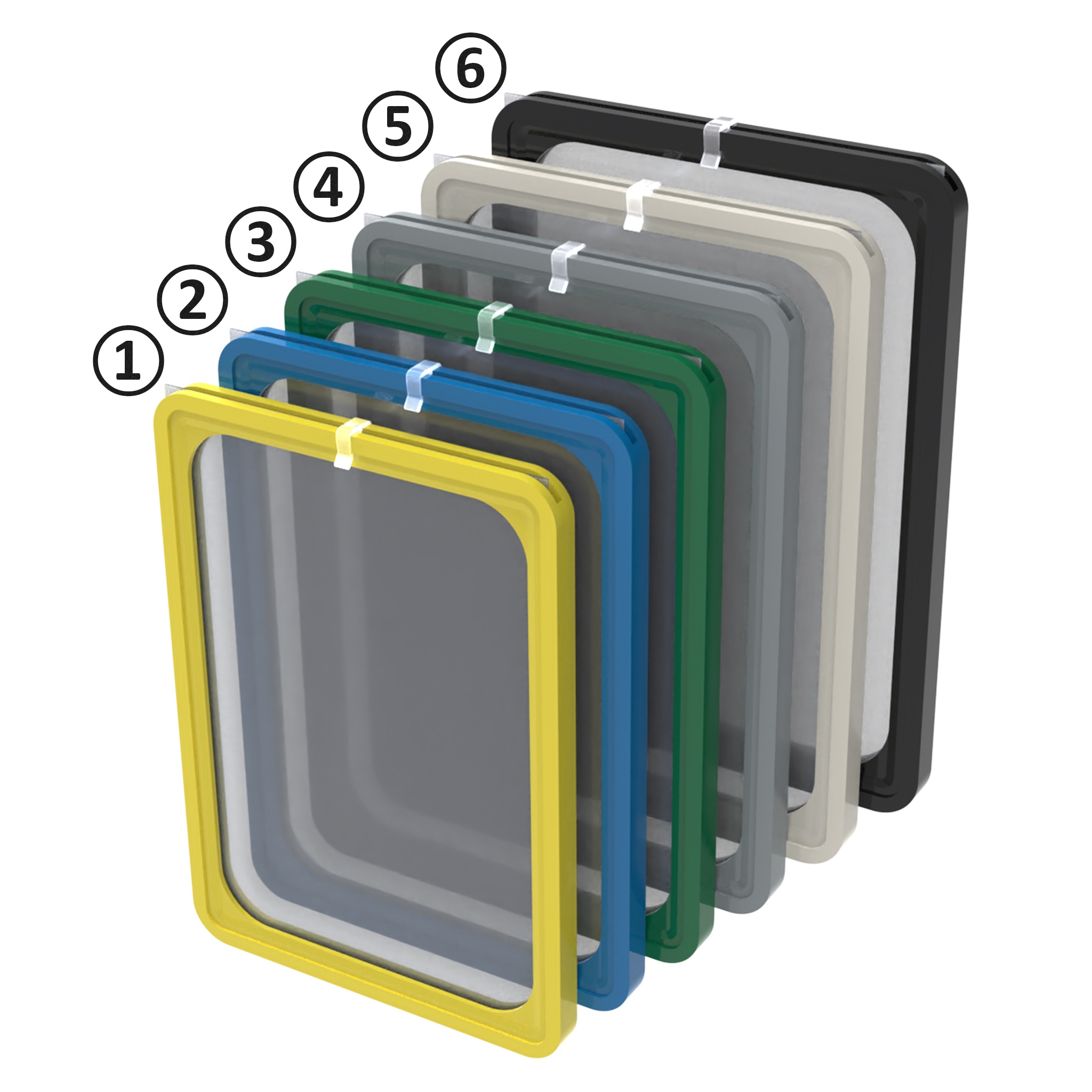 Message Frame DIN A5 - 5.8" x 8.3" (Set)