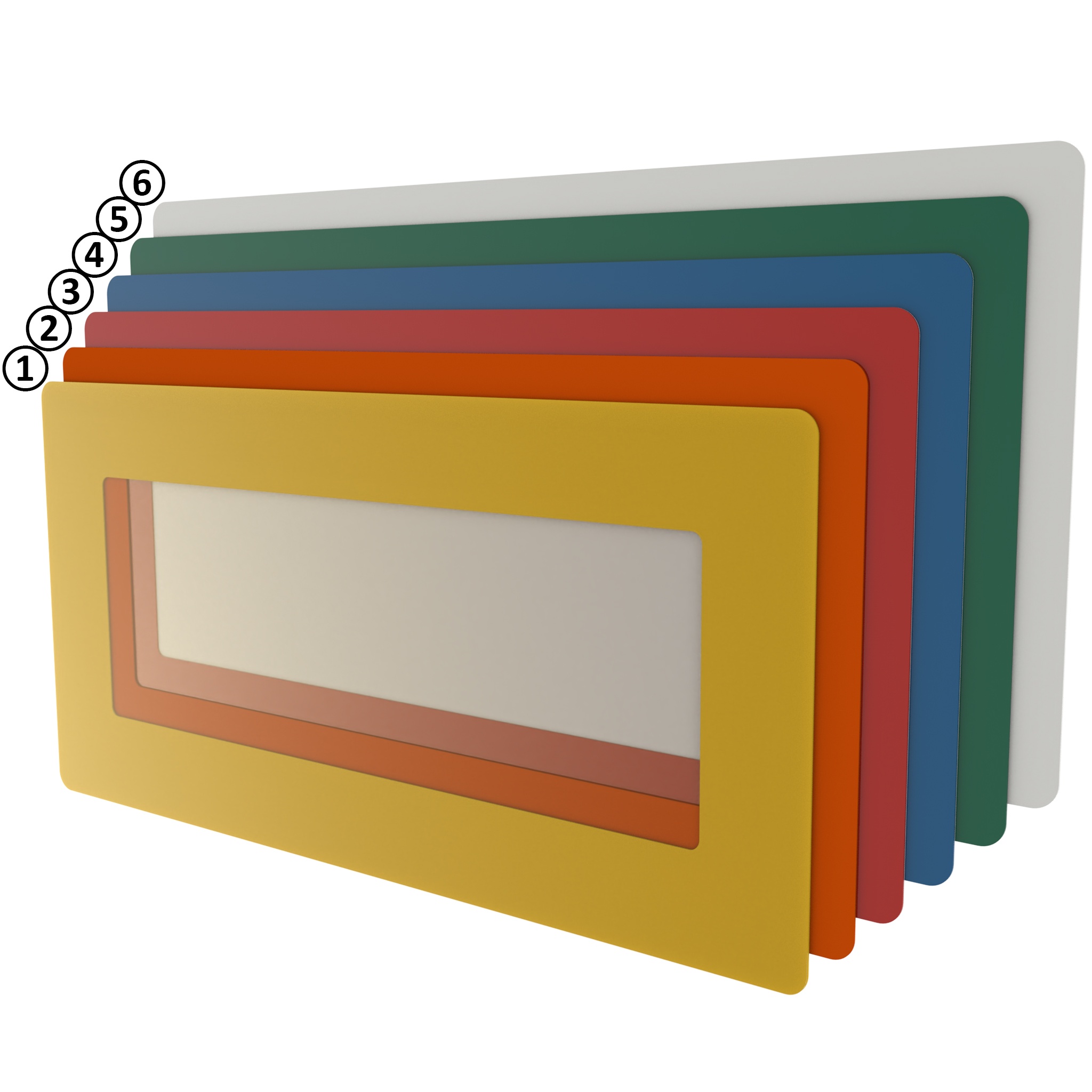 Bodenfenster 1/2 DIN A4 quer