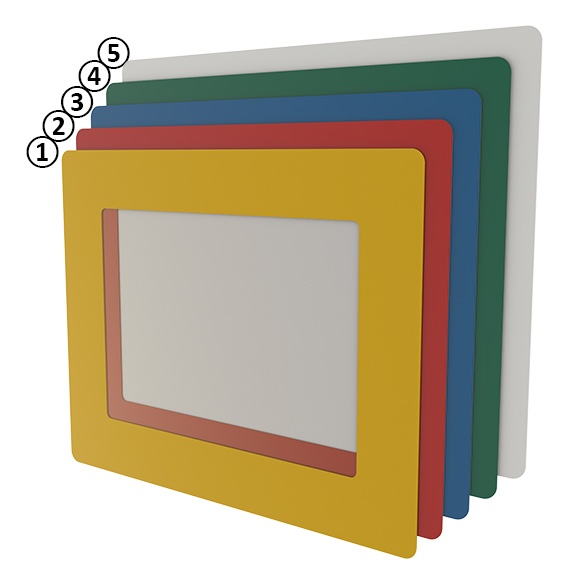 Floor Window DIN A5 - 5.8" x 8.3"