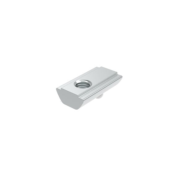 Roll-in T-slot Nut 12.5 x 6.0 mm with Spring Loaded Ball