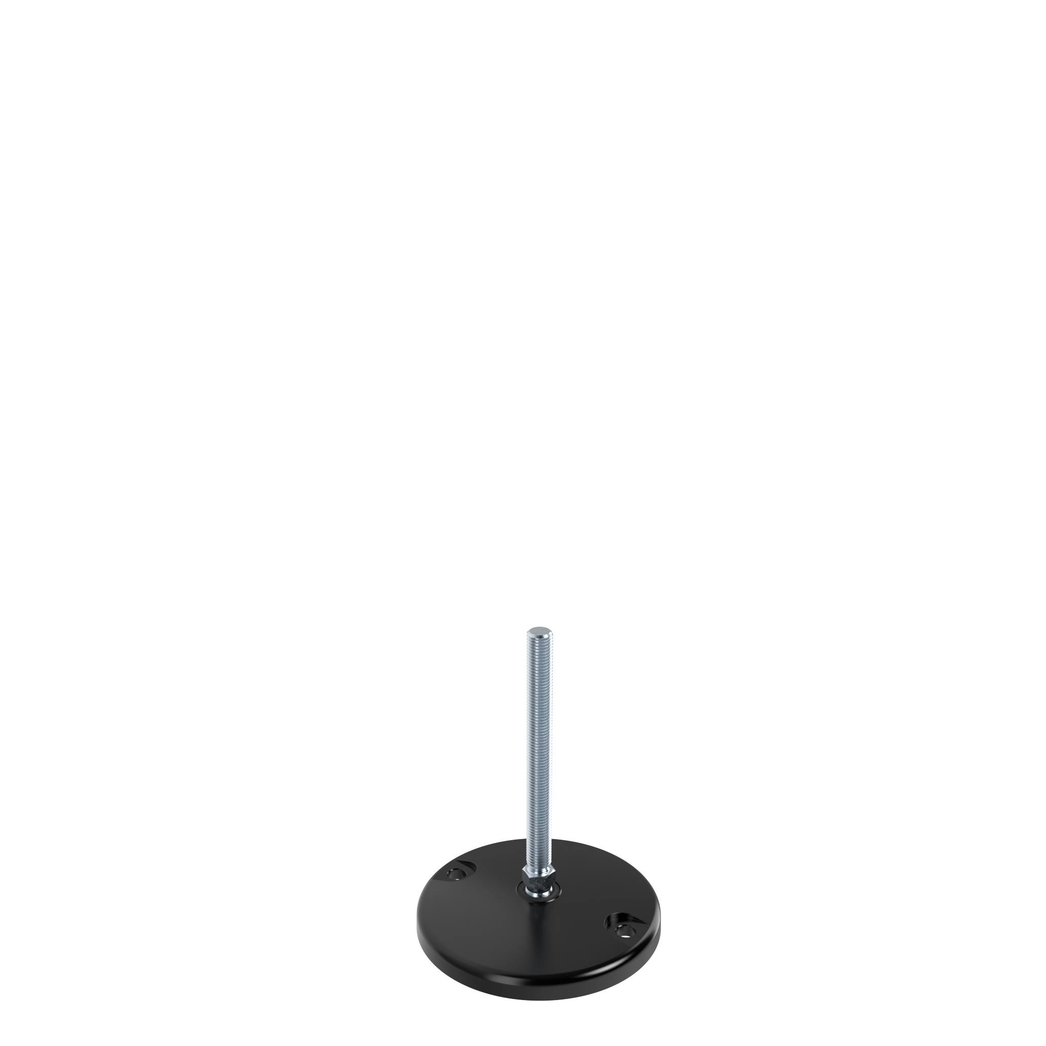 Gelenkstellfuß, ZN / ST - ASB - Kugel 15 9D120ZBS12125M – Produktabbildung
