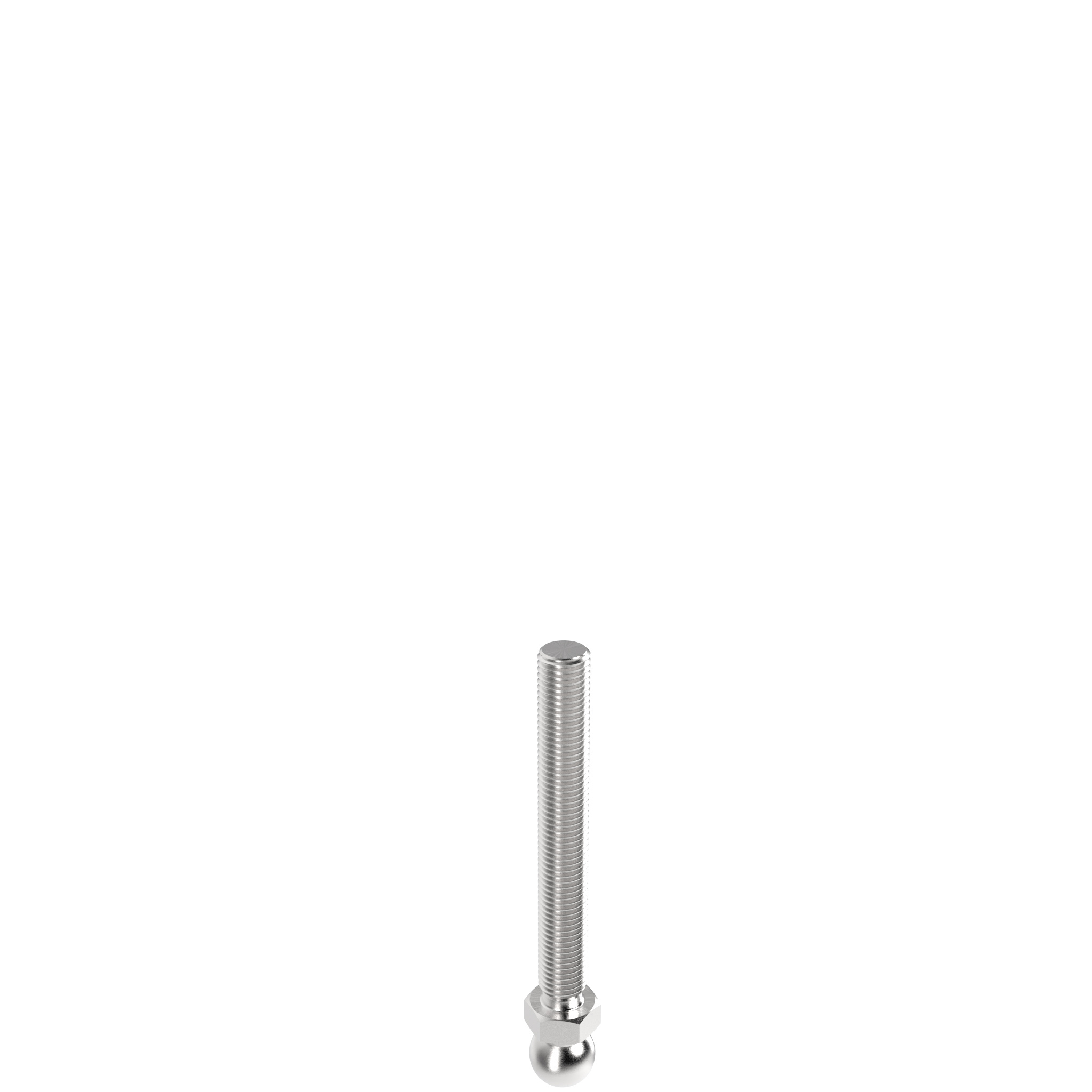 Tige filetée acier inox pour pieds rotulé, rotule 22 098CM16125E – image du produit